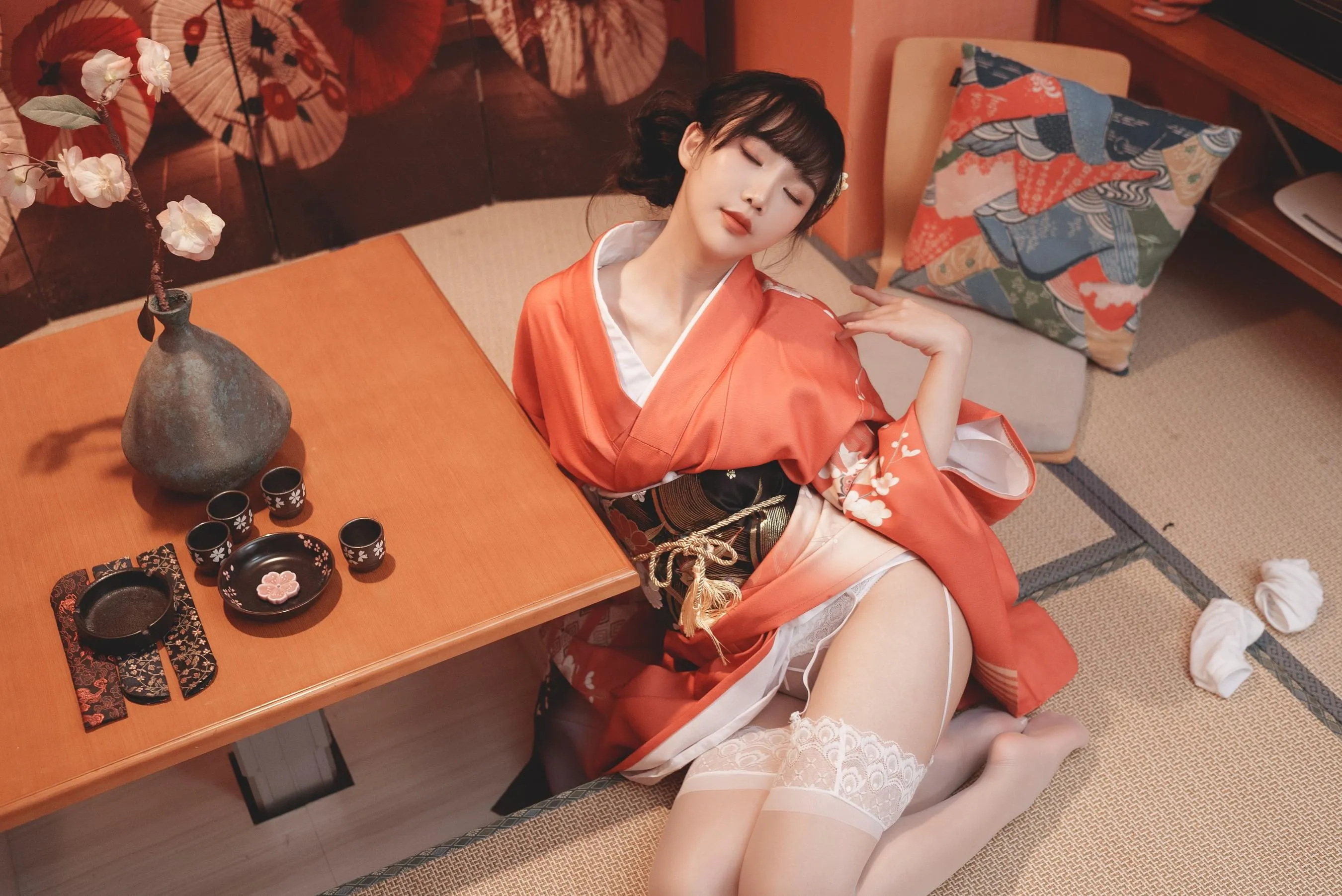 面饼仙儿 – NO.130 饼子和服内景 [37P]插图2